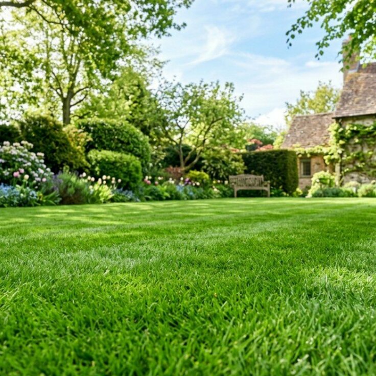 Een gazon dat meewerkt, zo maak je van je tuin een plek om te zijn (Gazon)