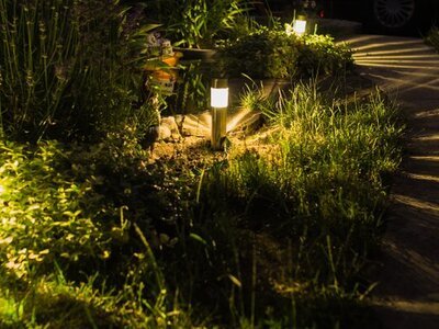 Moderne verlichting voor in de tuin (Terras en verlichting)