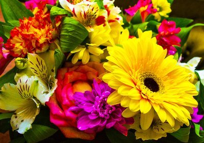 Diy zo maakt u een zomers boeket (Do It Yourself)